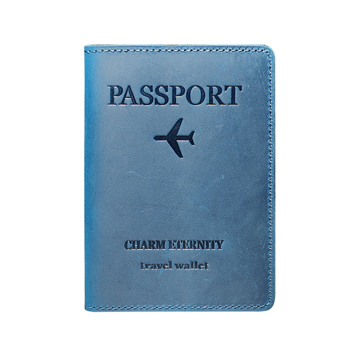 Porta Passaporte de Viagem em Couro