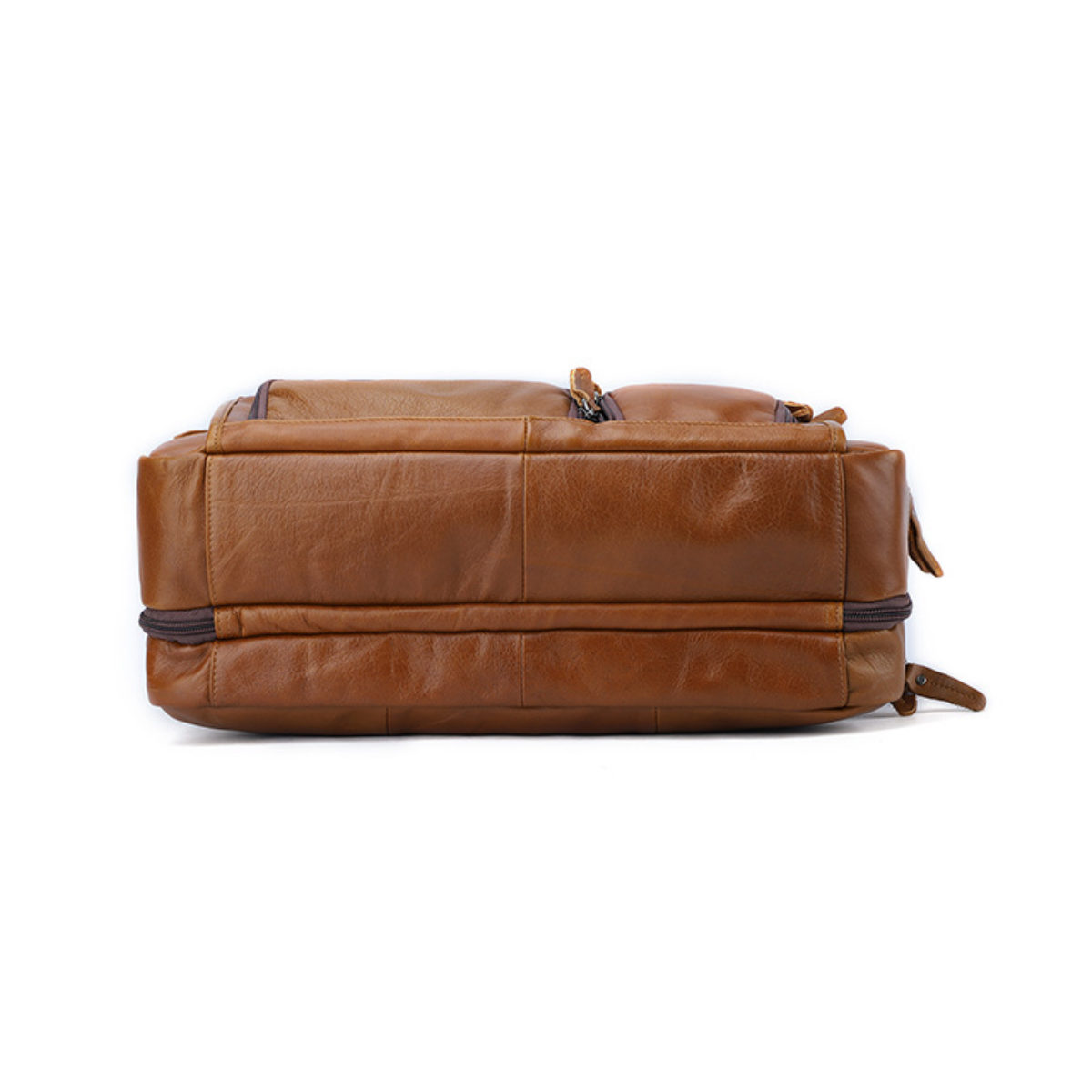 Premium 17-inch Leather Executive Briefcase