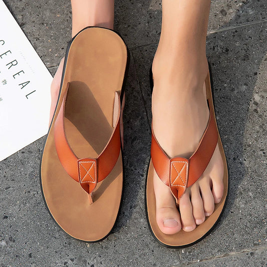Chinelo Masculino em Couro Bellini