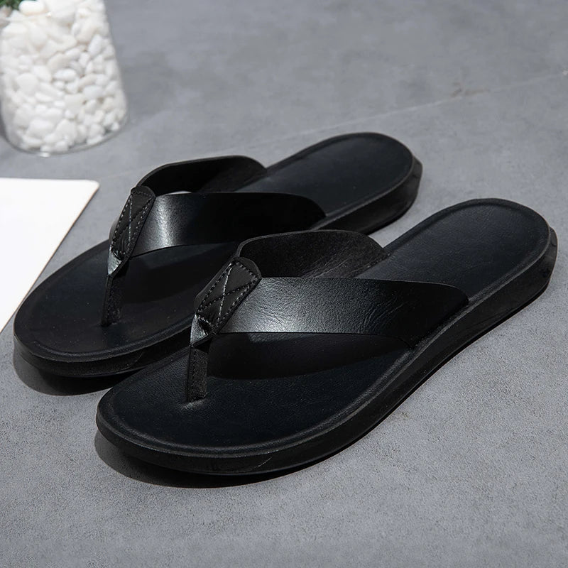 Chinelo Masculino em Couro Bellini