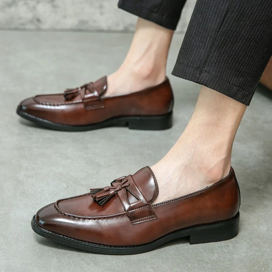 Mocassim Masculino em Couro Heeler