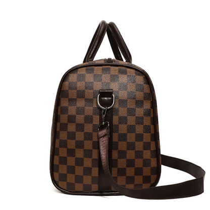 Grand Leather Travel Duffle Bag