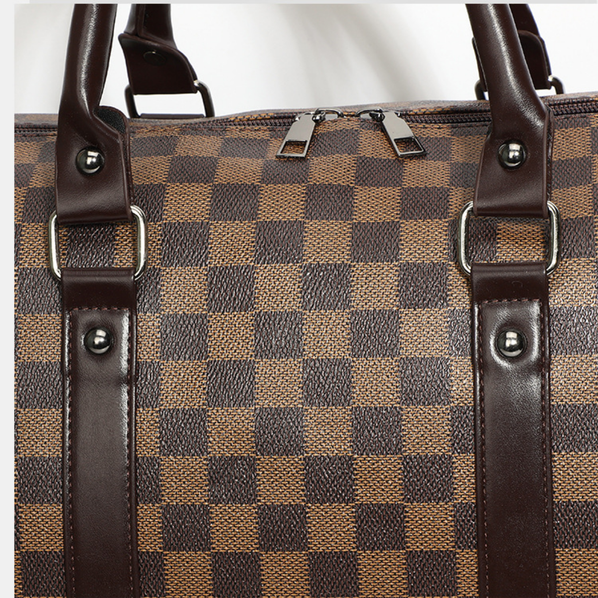 Grand Leather Travel Duffle Bag