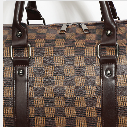 Grand Leather Travel Duffle Bag