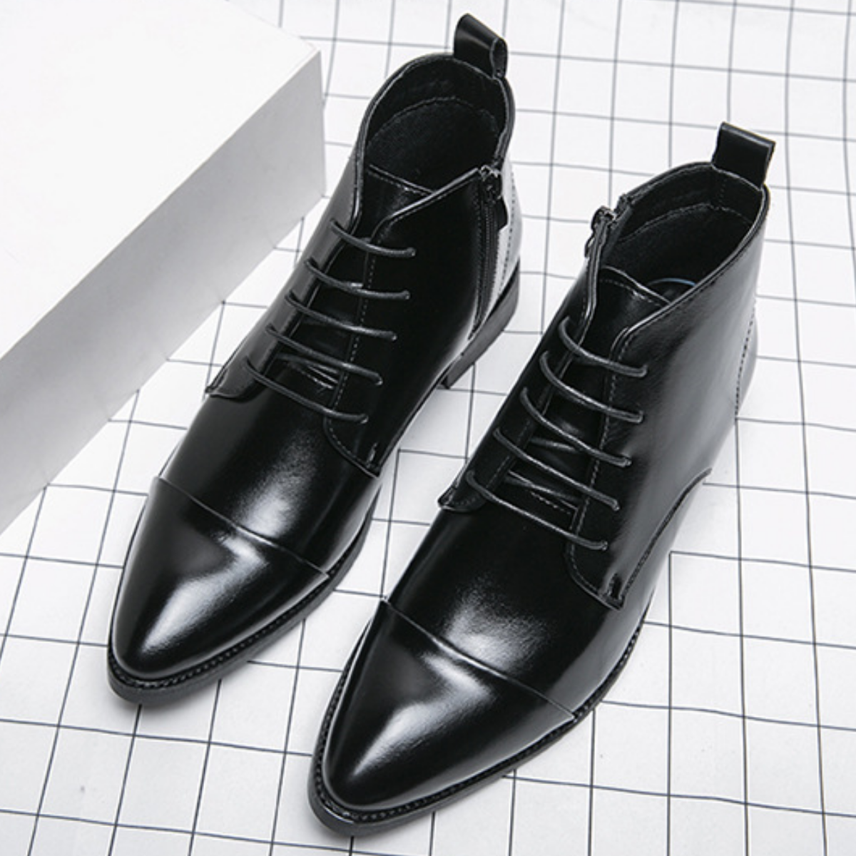 Genuine Leather Formal Boots
