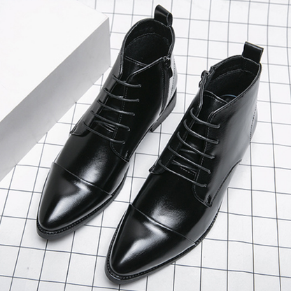 Genuine Leather Formal Boots
