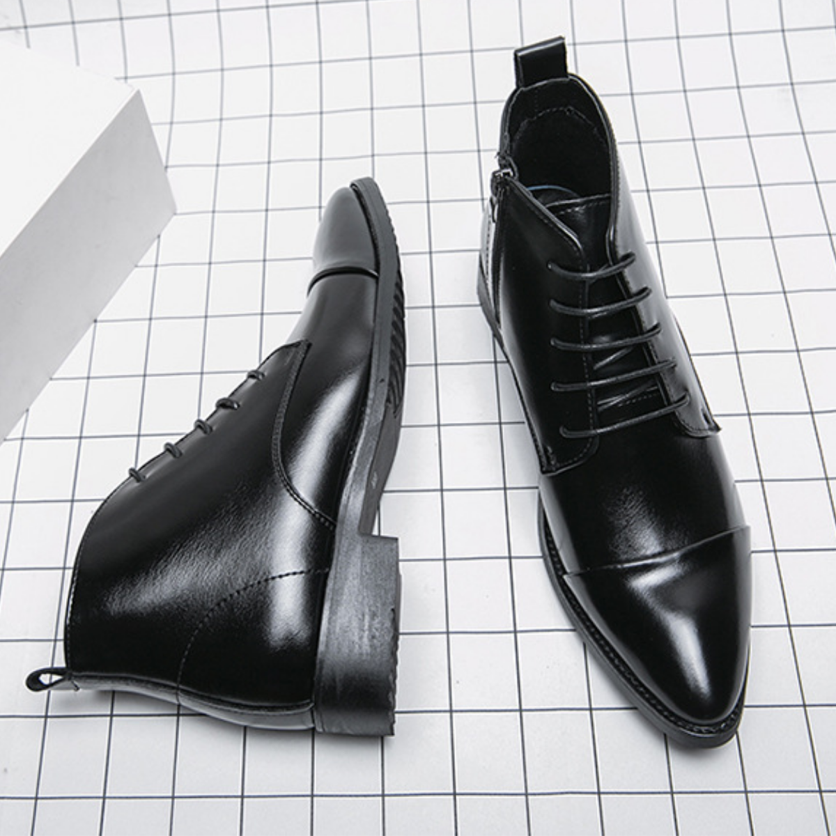 Genuine Leather Formal Boots