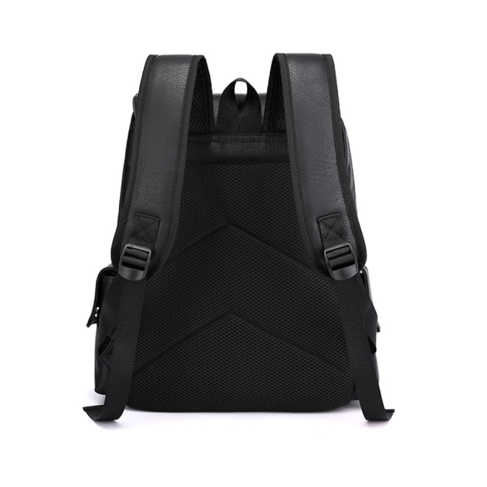 Rugged Heritage Leather Backpack