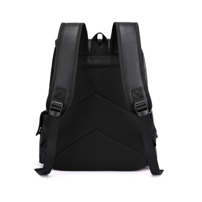 Rugged Heritage Leather Backpack
