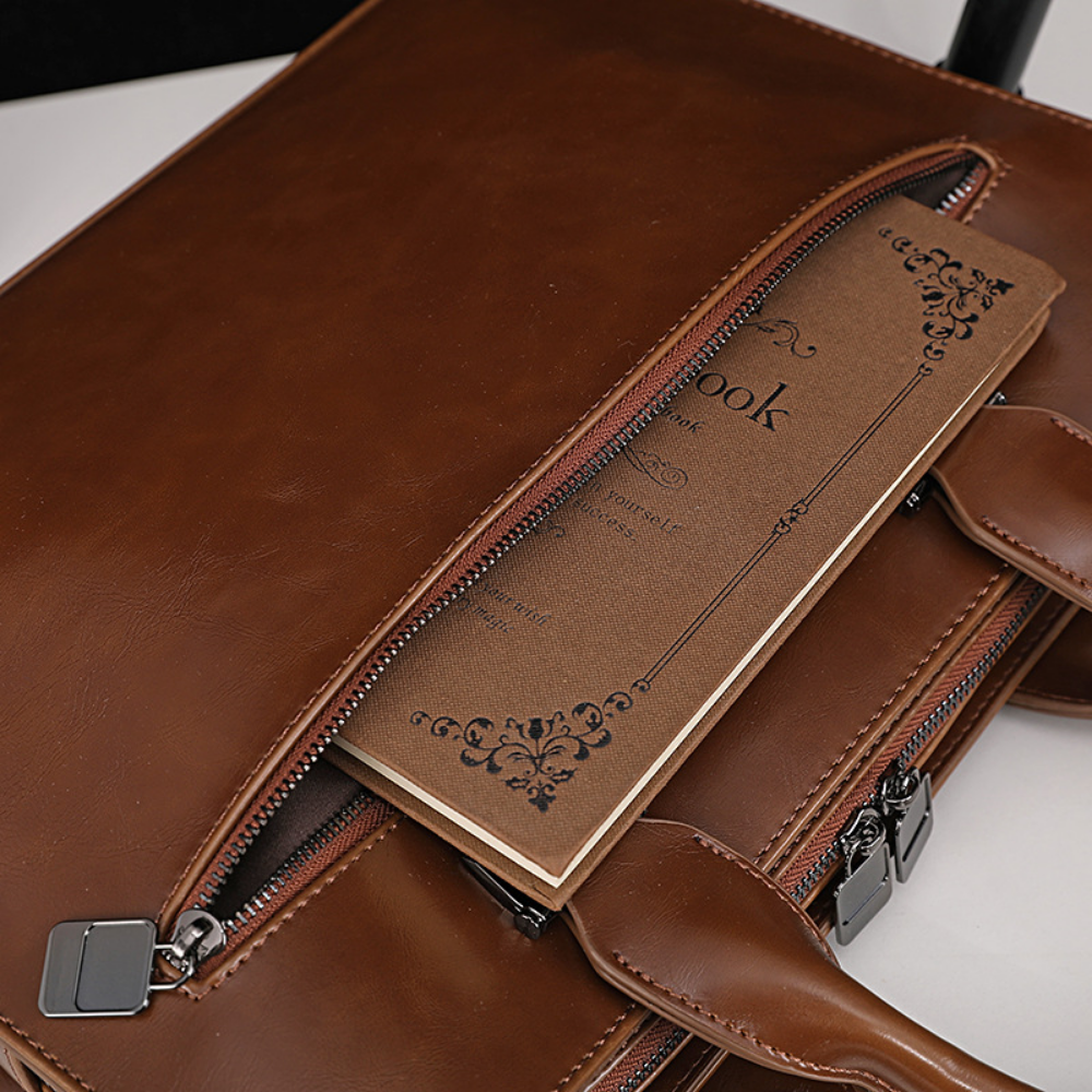 Executive Professional Leather Briefcase