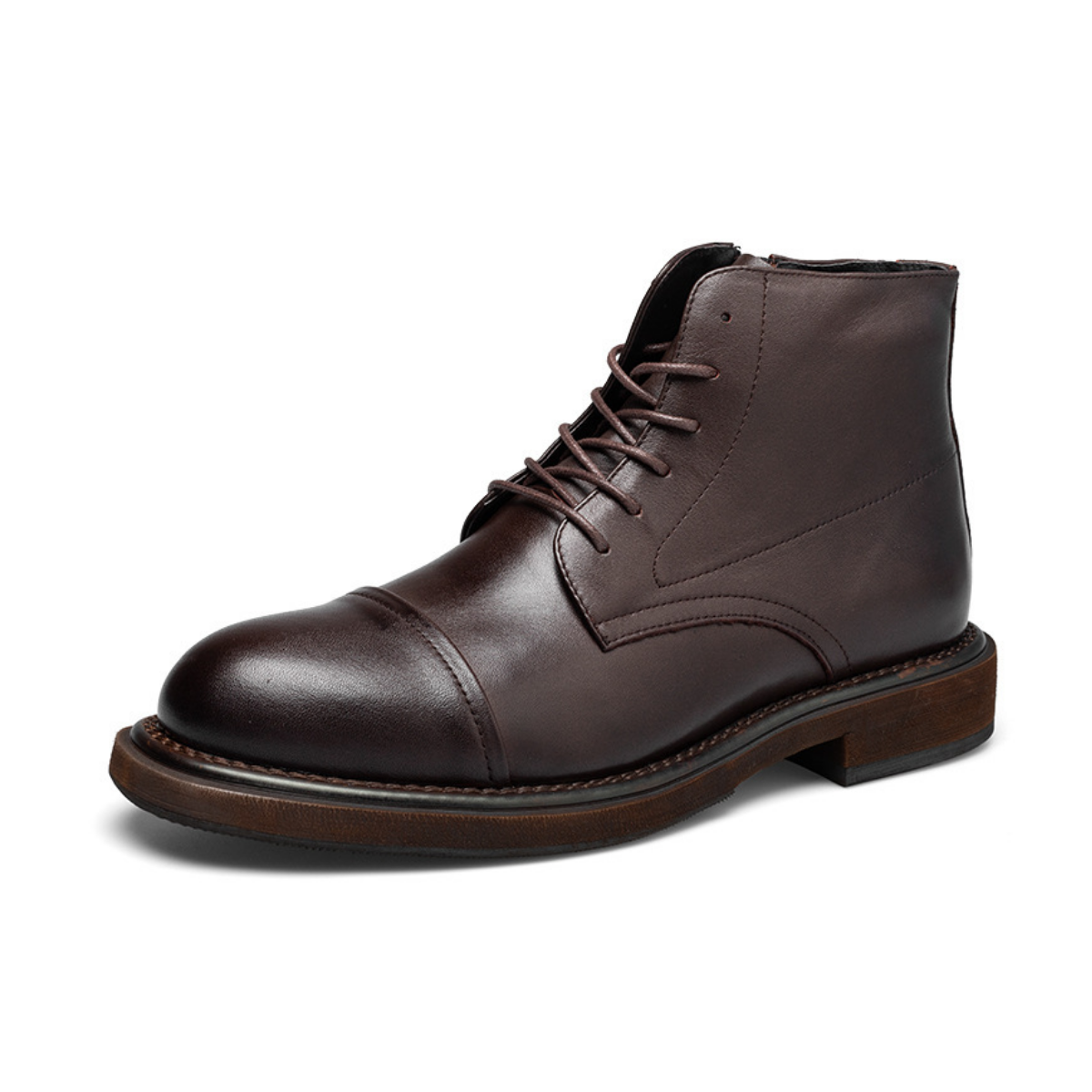 Rugged Genuine Leather Heritage Boots