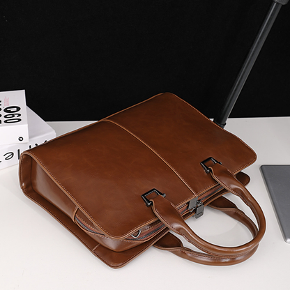 Executive Professional Leather Briefcase