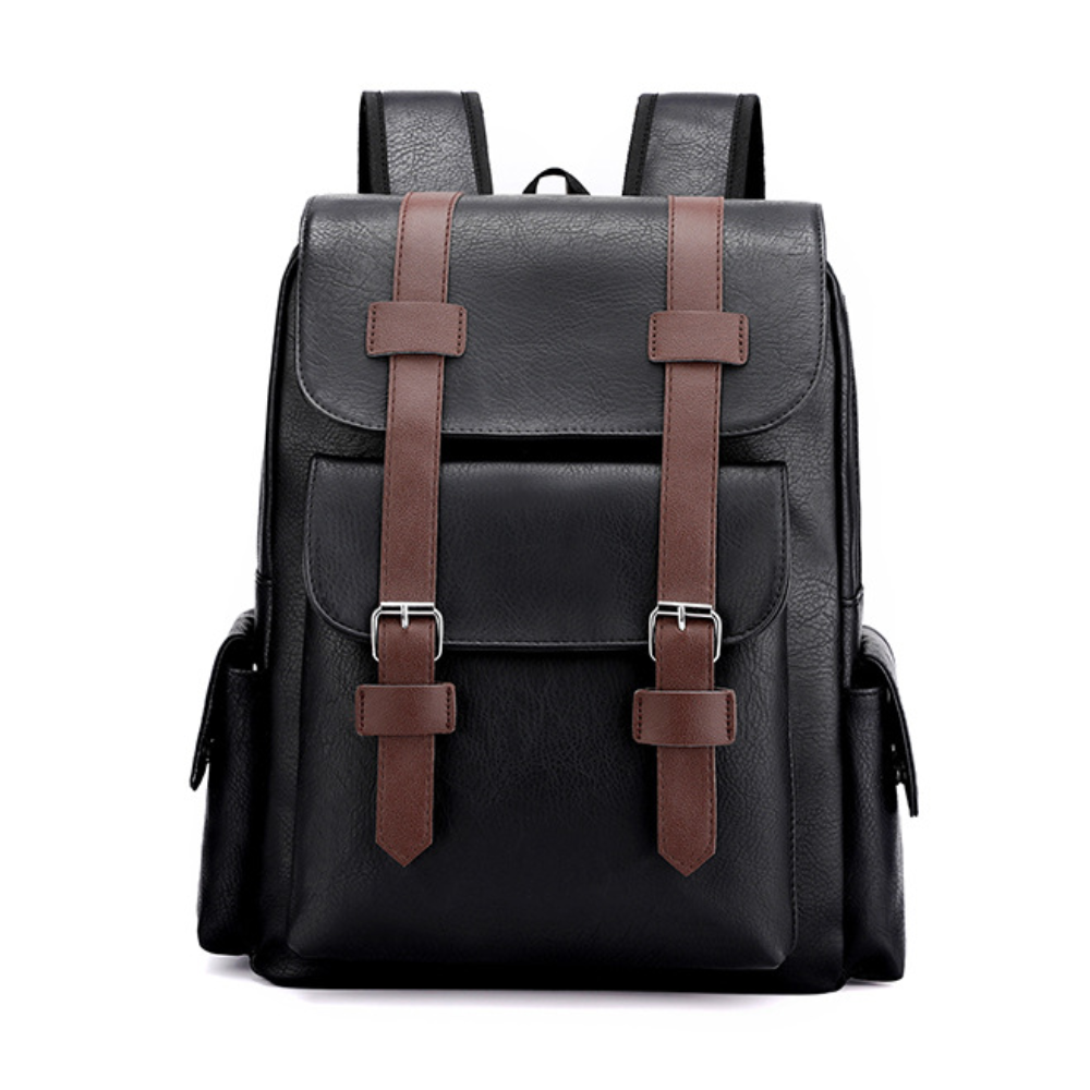 Rugged Heritage Leather Backpack