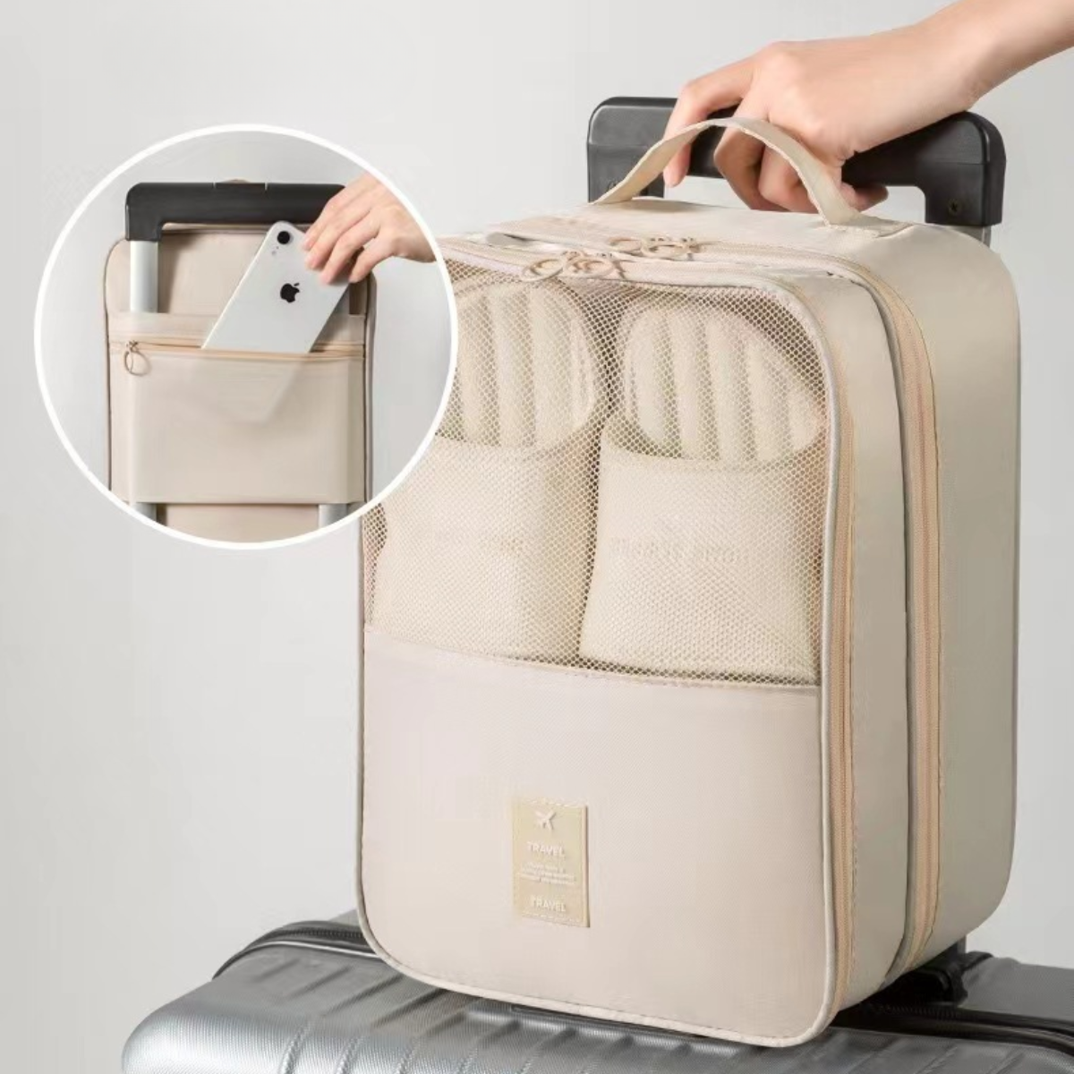 Waterproof Travel Shoe Organiser Bag