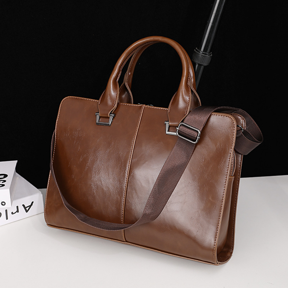 Executive Professional Leather Briefcase
