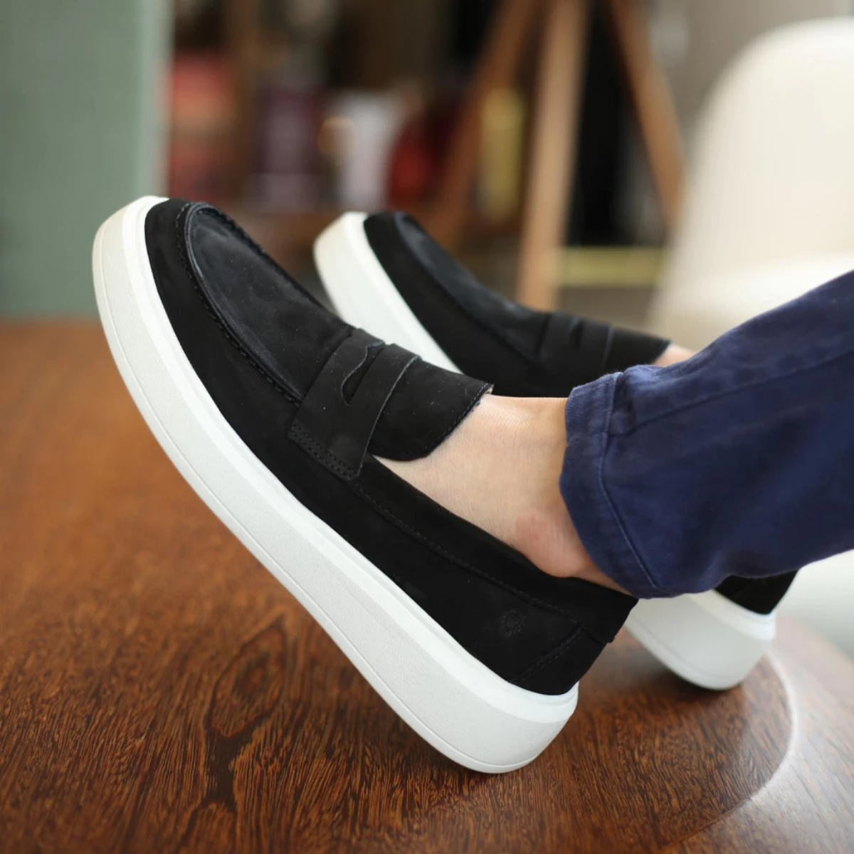 Premium Suede Leather Casual Loafers