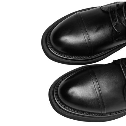 Rugged Genuine Leather Heritage Boots