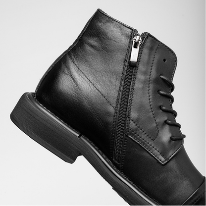 Rugged Genuine Leather Heritage Boots