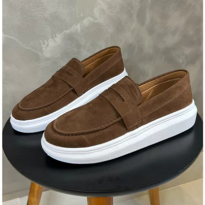 Premium Suede Leather Casual Loafers