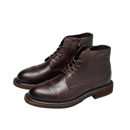 Rugged Genuine Leather Heritage Boots
