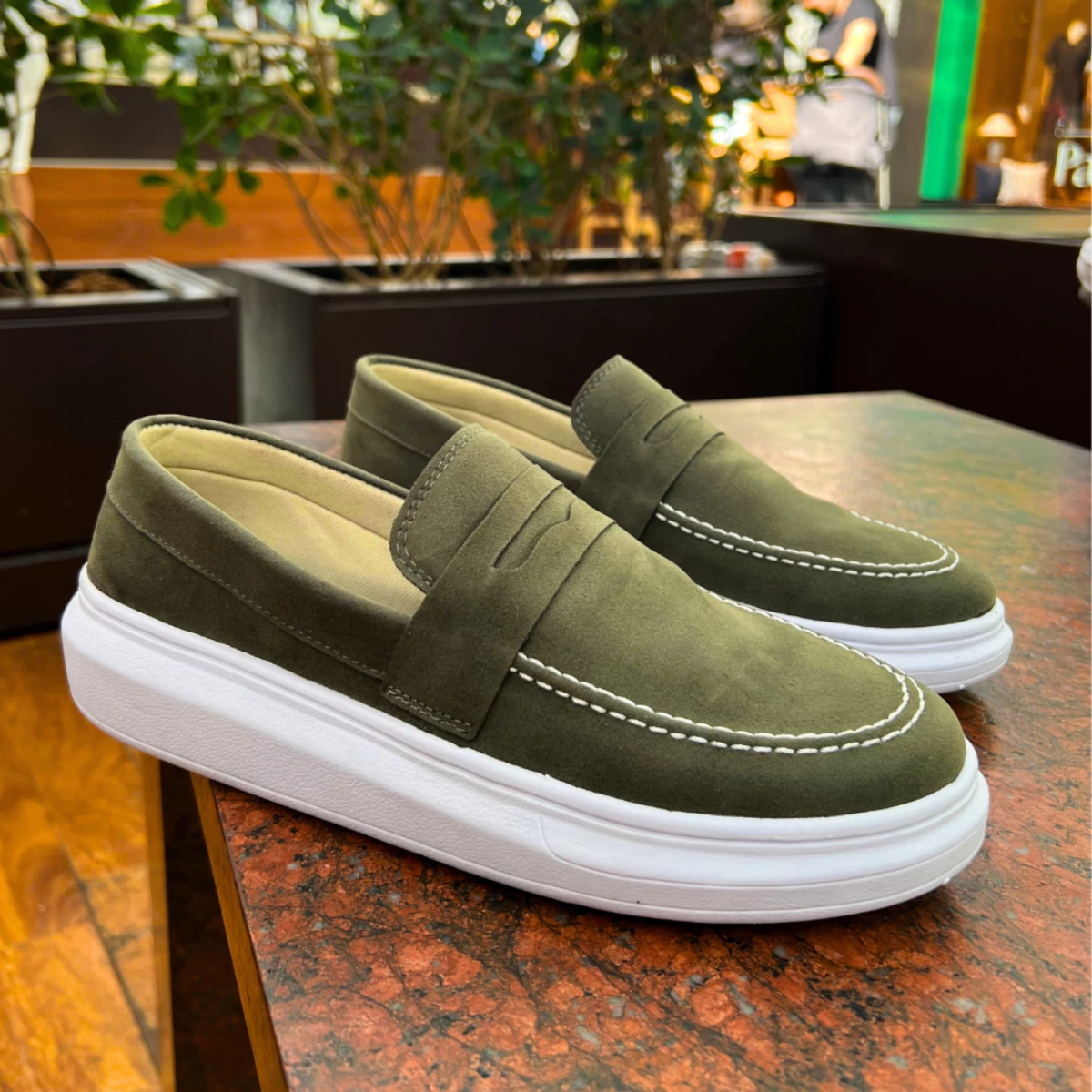 Premium Suede Leather Casual Loafers