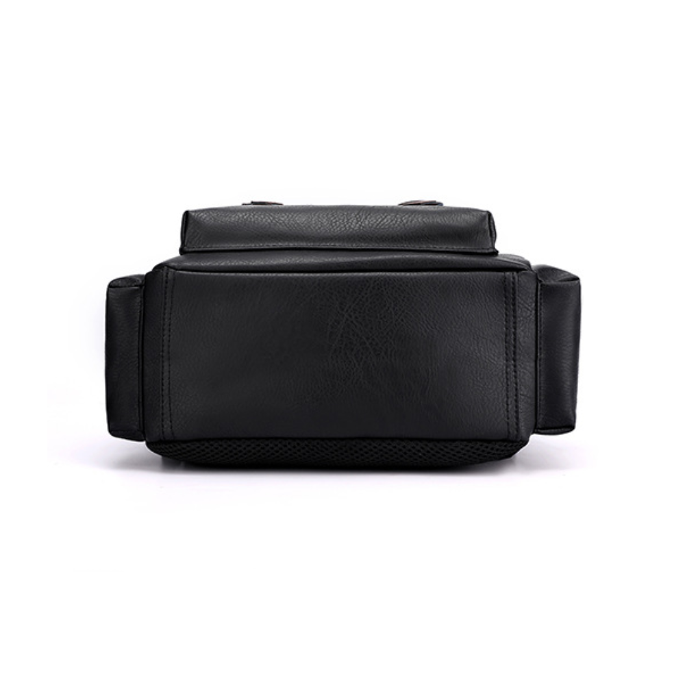 Rugged Heritage Leather Backpack