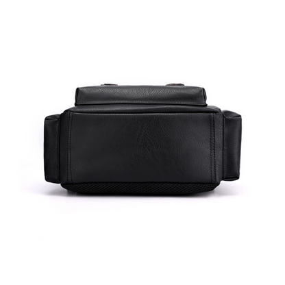 Rugged Heritage Leather Backpack