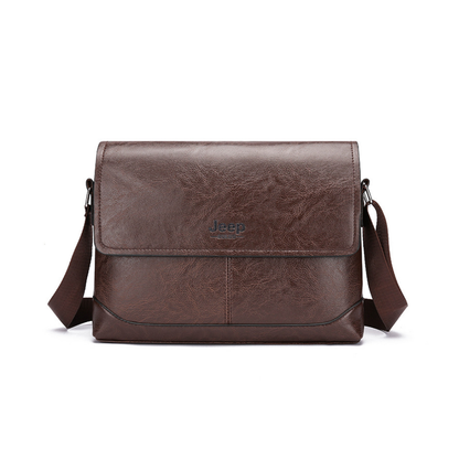 Vintage Leather Daily Messenger Bag