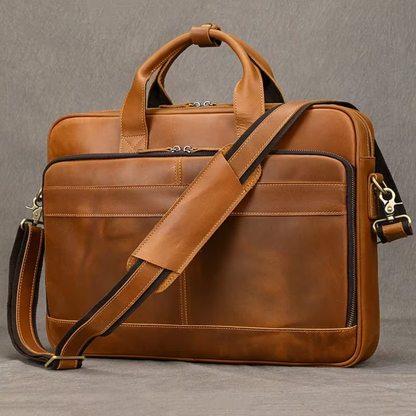 Artisan Handcrafted Leather Briefcase