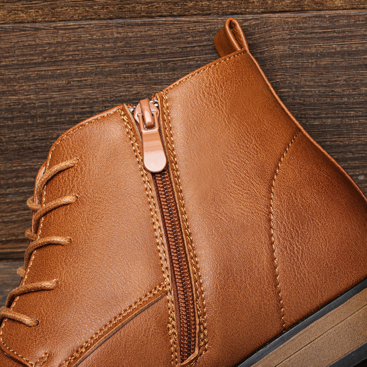 Executive Leather Dress Boots