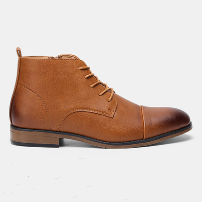 Executive Leather Dress Boots