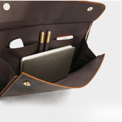 Classic Professional Leather Briefcase