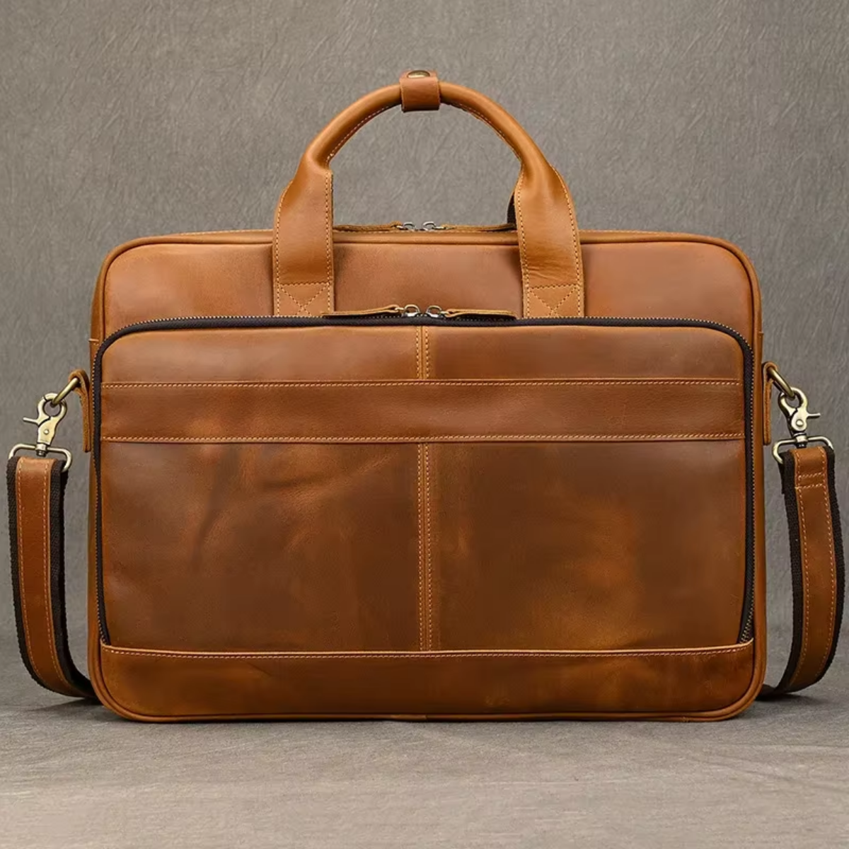 Artisan Handcrafted Leather Briefcase