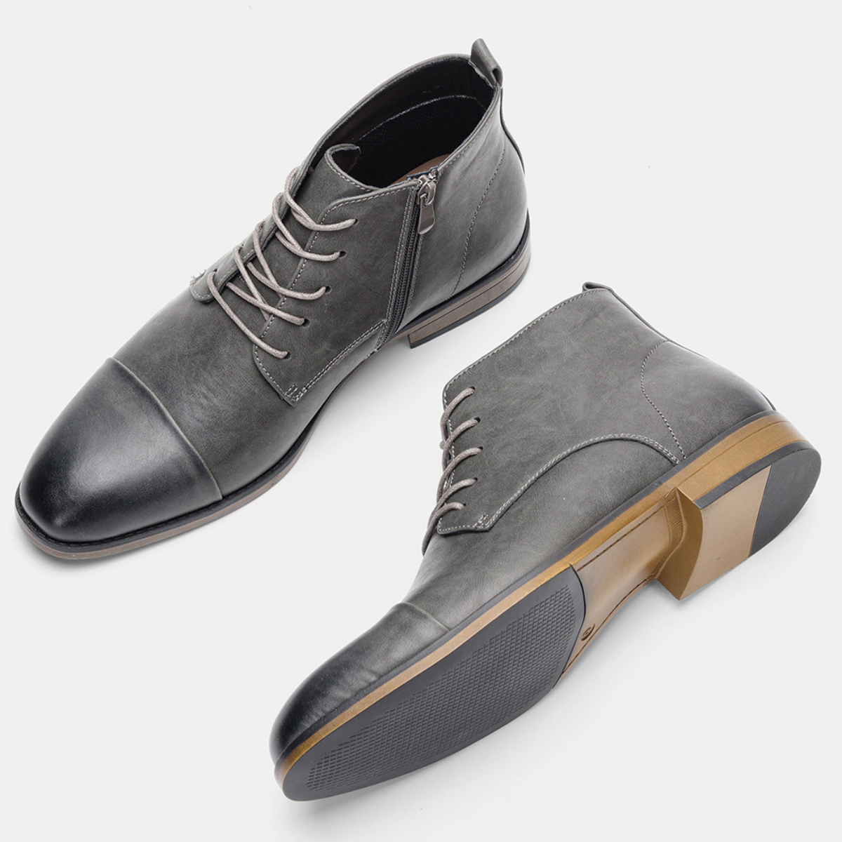 Executive Leather Dress Boots