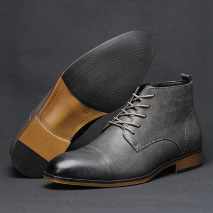 Executive Leather Dress Boots