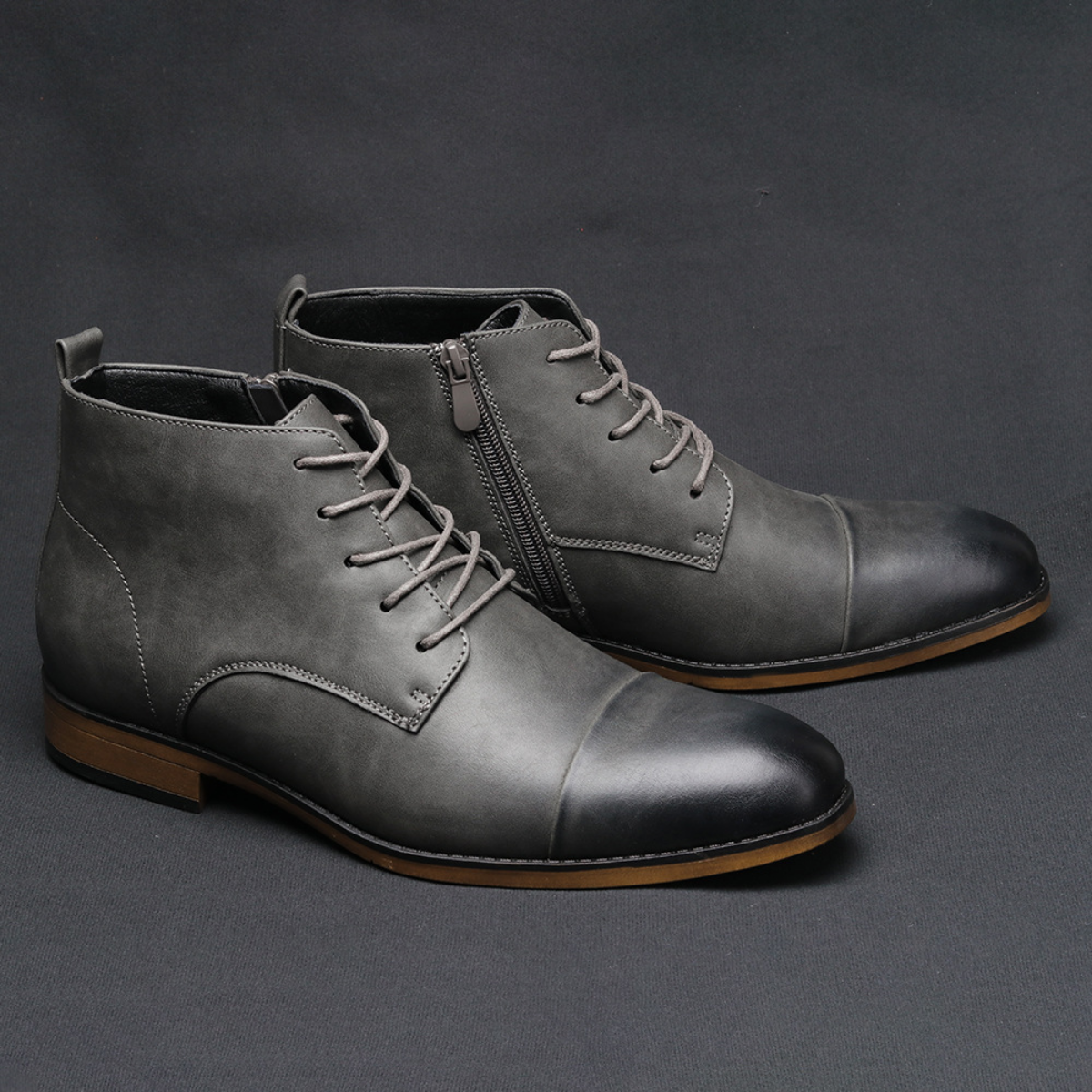Executive Leather Dress Boots