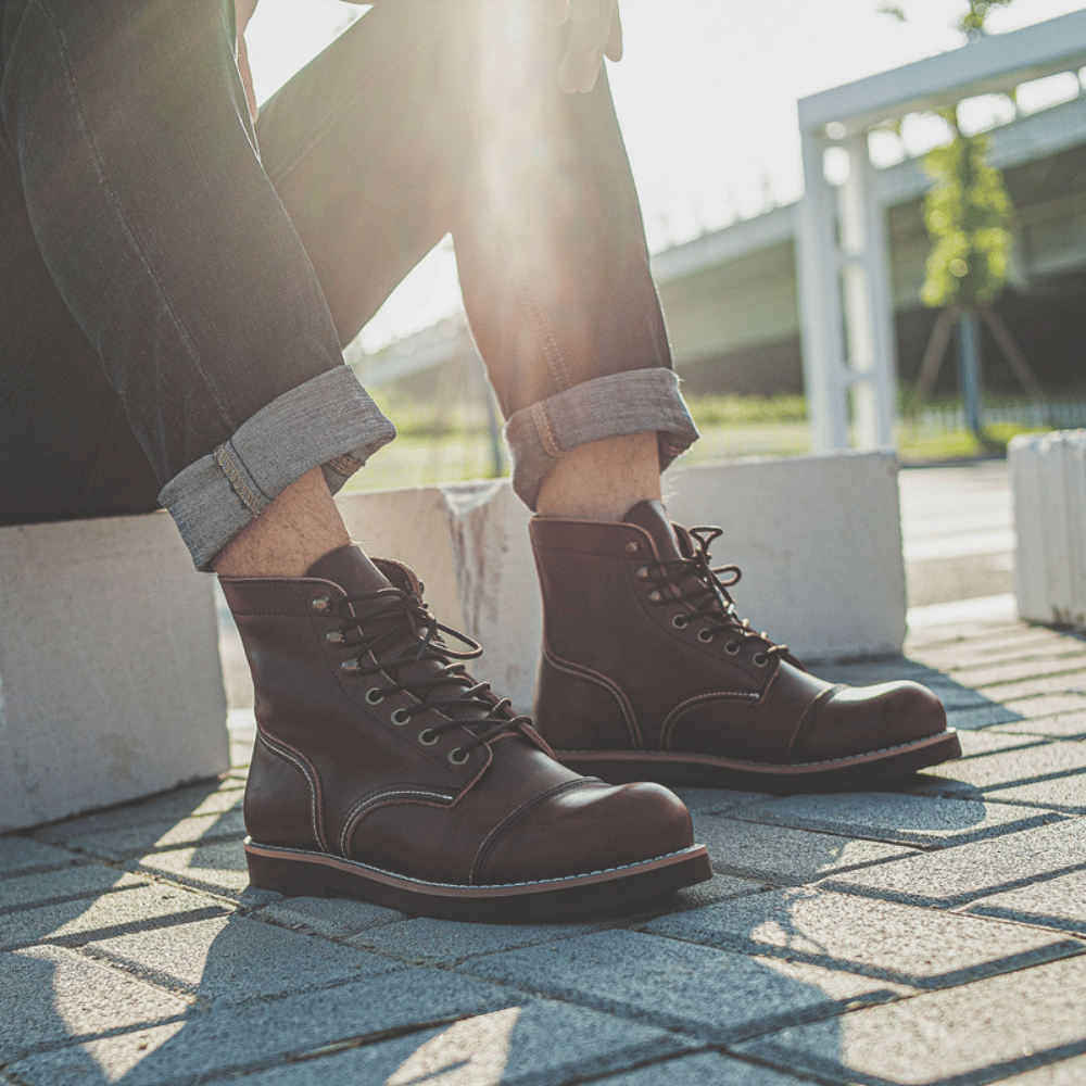 Bota Masculina de Couro Théodore