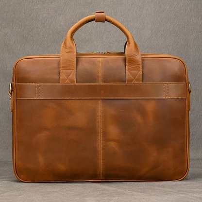 Artisan Handcrafted Leather Briefcase
