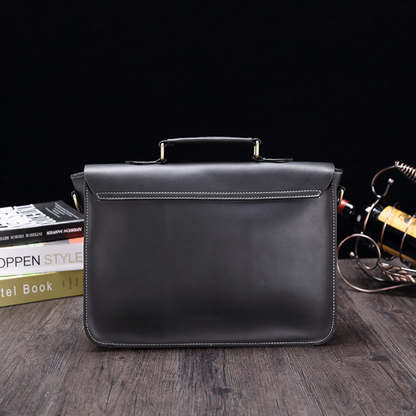 Elegant Artisan Leather Briefcase