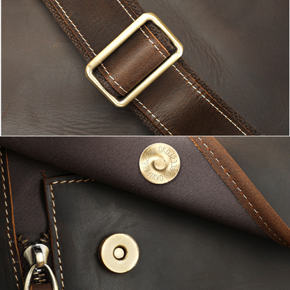 Classic Professional Leather Briefcase