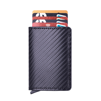 Carbon Fibre Slim RFID Blocking Wallet