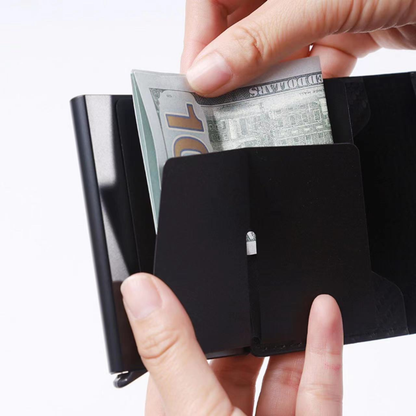 Carbon Fibre Slim RFID Blocking Wallet