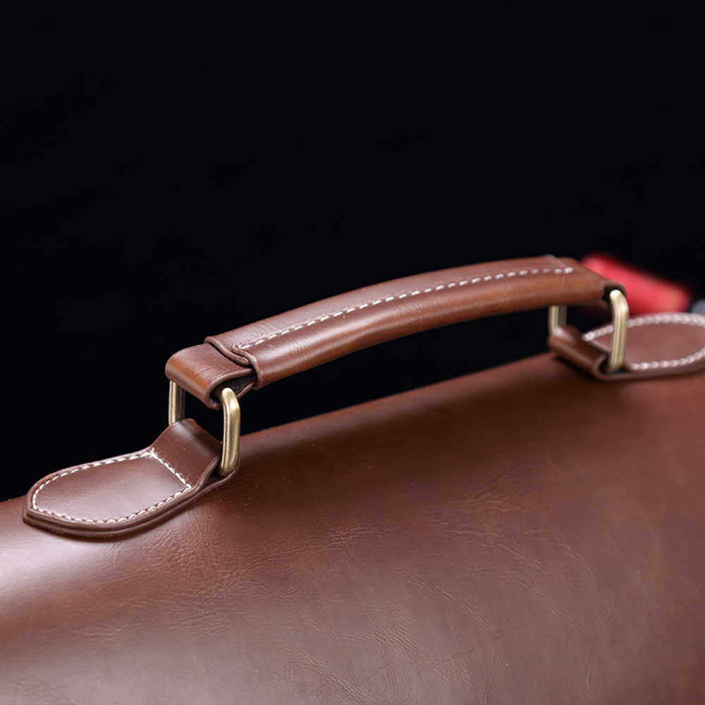 Elegant Artisan Leather Briefcase