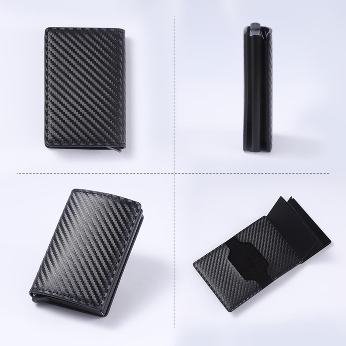 Carbon Fibre Slim RFID Blocking Wallet