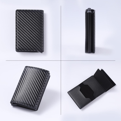 Carbon Fibre Slim RFID Blocking Wallet