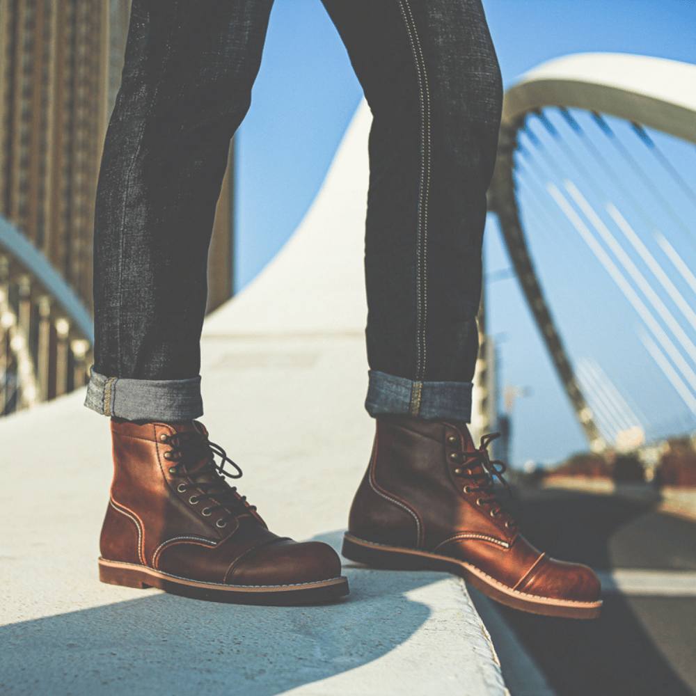 Bota Masculina de Couro Théodore