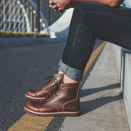 Bota Masculina de Couro Théodore