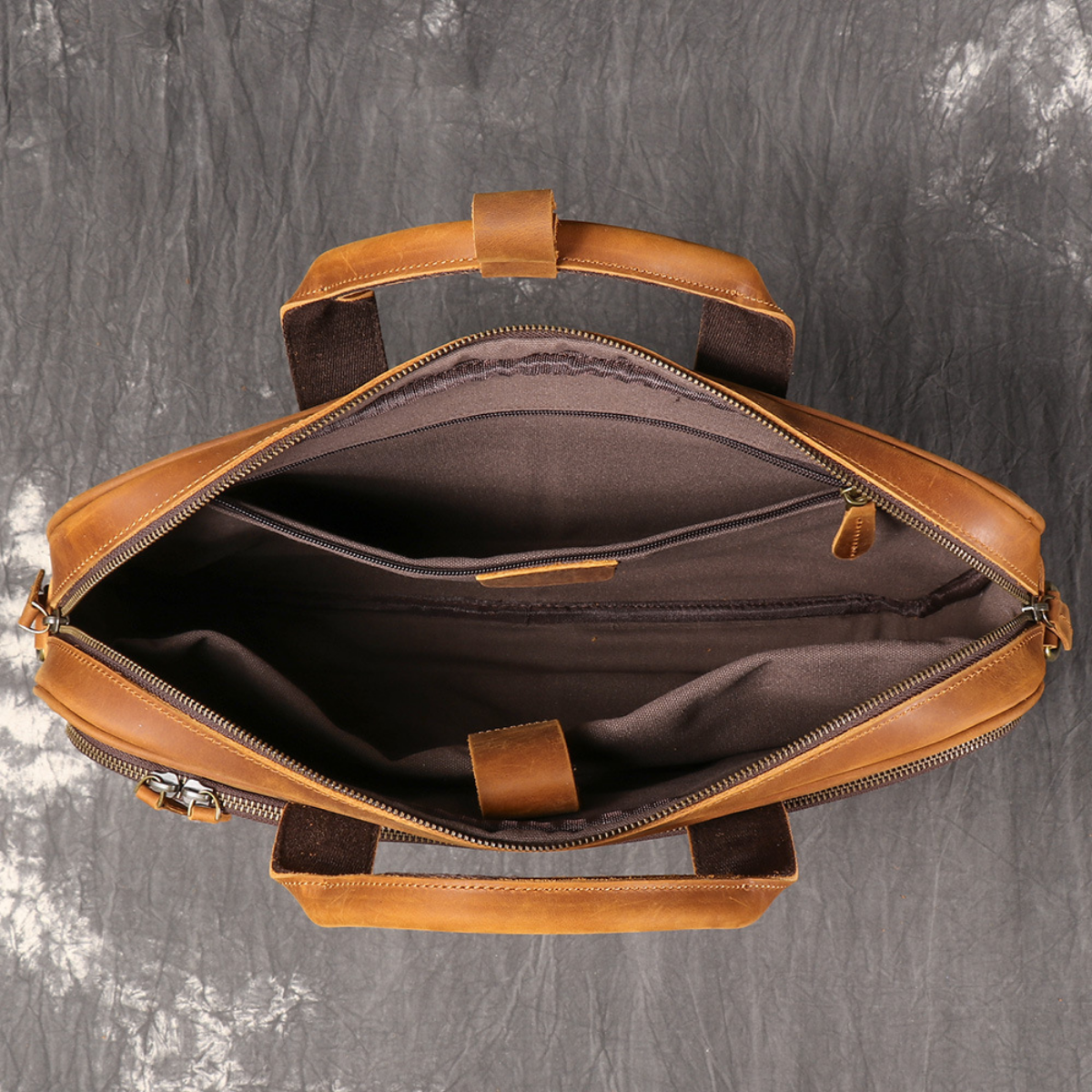 Artisan Handcrafted Leather Briefcase