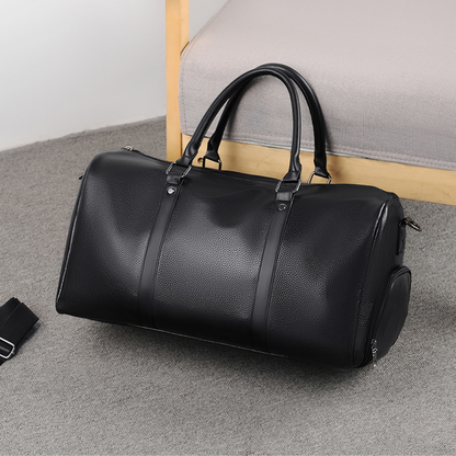 Classic Leather Overnighter Duffle