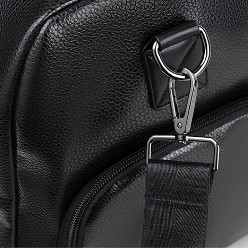 Classic Leather Overnighter Duffle